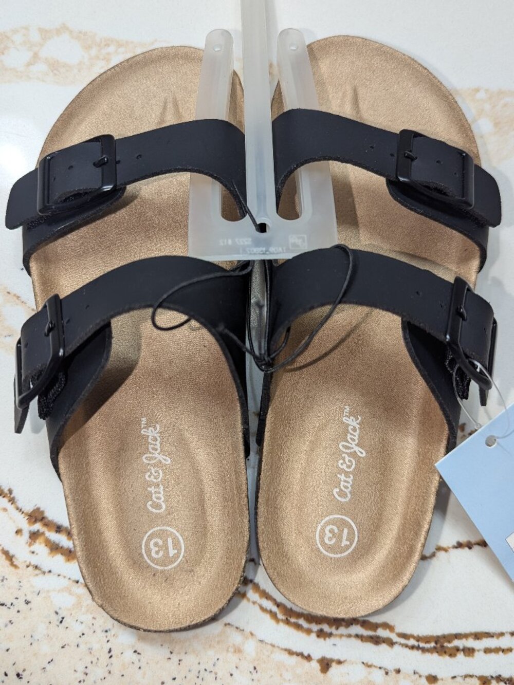 Sandals, unisex slip-on adjustable shoes. Sz 13